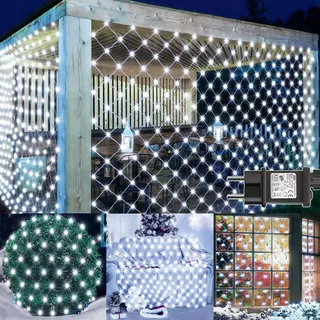 YOWIN LED Lichtnet Buiten 3x2m 200 LED — miniatuur 1