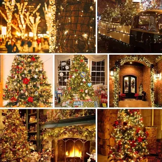 NEXVIN Kerstverlichting Warm Wit Waterdicht 20M 200 LED — miniatuur 3