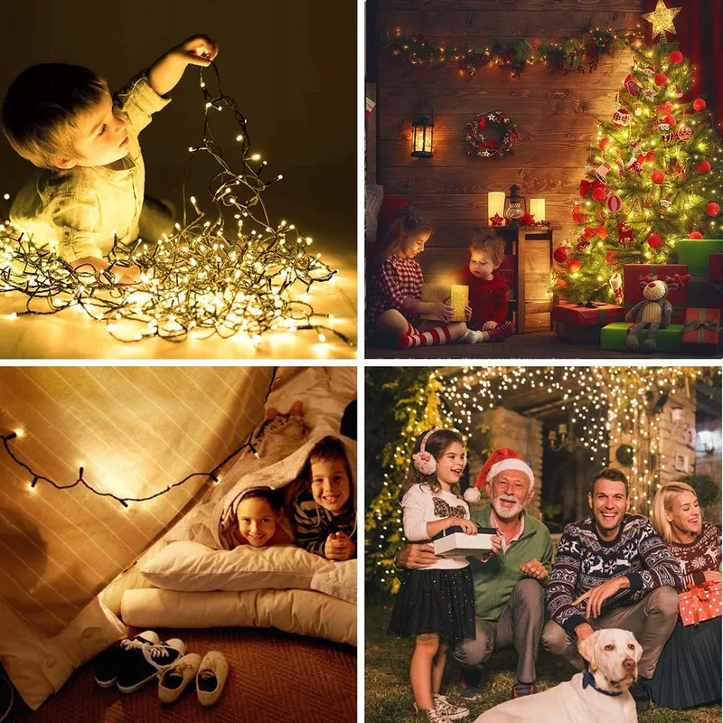 NEXVIN Kerstverlichting Warm Wit Waterdicht 20M 200 LED — foto 7