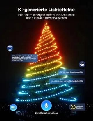 GOVEE Kerstverlichting Lichtketting 300 LED 30M IP65 Alexa — miniatuur 5