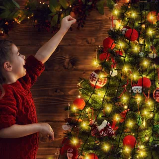 NLNEY Kerstboomverlichting 8 Modi 2M 400 LED — miniatuur 6