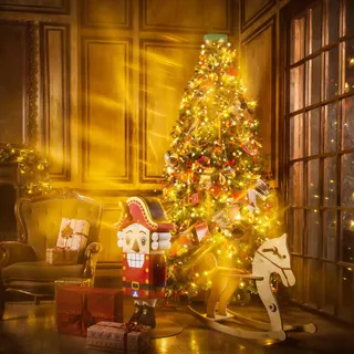GYLEFY Kerstboomverlichting 2M 400 LED IP65 Waterdicht — miniatuur 7