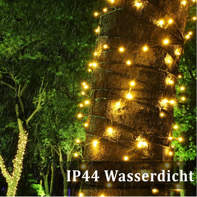 YOSION Kerstverlichting 400 LED 43M Warmwit — foto 4
