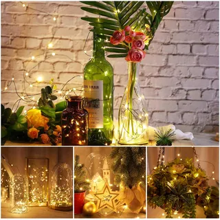 ERWAWEE Kerstverlichting Waterdicht Lichtsnoer 100m 1000 LED — miniatuur 6