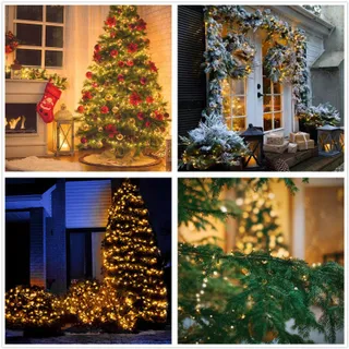 AVOALRE Kerstverlichting Buiten 50M 2000 LED IP44 8 Modi — miniatuur 3