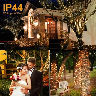 AVOALRE Kerstverlichting Buiten 50M 2000 LED IP44 8 Modi — miniatuur 5