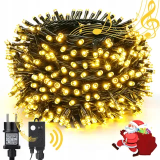 NEXIN Kerstverlichting Waterdicht 25M 200LED — miniatuur 1
