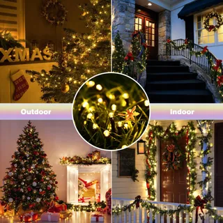 NEXIN Kerstverlichting Waterdicht 25M 200LED — miniatuur 5