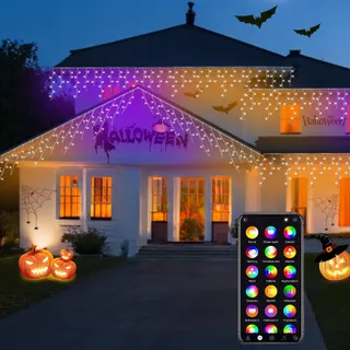 YOOWARM Smart LED Lichtketting Multikleur 13M App-Bediening — miniatuur 7