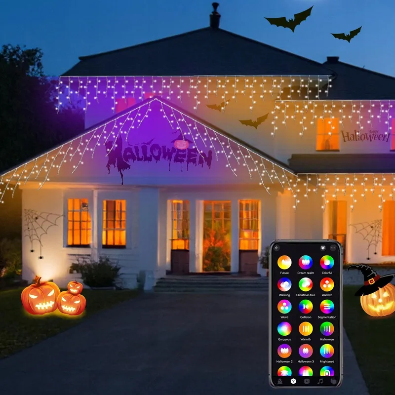 YOOWARM Smart LED Lichtketting Multikleur 13M App-Bediening — foto 7