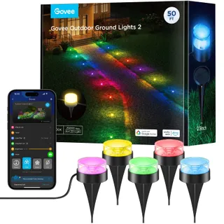 GOVEE Slim Verlichtingsnet Buiten IP65 Alexa 480 LED — miniatuur 2