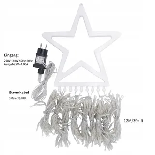 HOSPAOP Kerstverlichting Buiten Waterdicht 8 Modi 320 LED — miniatuur 7