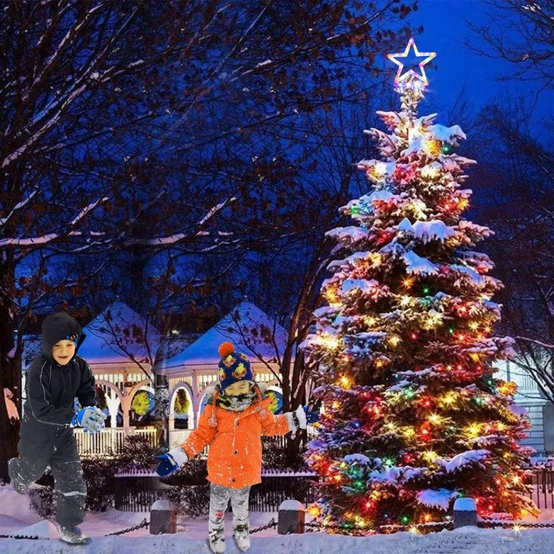 HOSPAOP Kerstverlichting Buiten Waterdicht 8 Modi 320 LED — foto 5