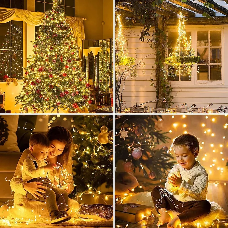ERWAWEE Kerstverlichting Waterdicht 8 Standen 200M — foto 5