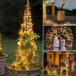 ERWAWEE Kerstverlichting Waterdicht 8 Standen 200M — miniatuur 3