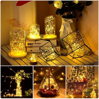 ERWAWEE Kerstverlichting Waterdicht 8 Standen 200M — miniatuur 4