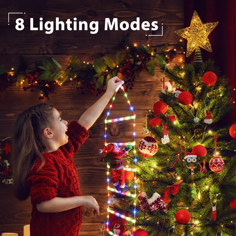 GEEMOO LED Kerstverlichting 0,75M Voor Kerstboom En Raam — foto 3