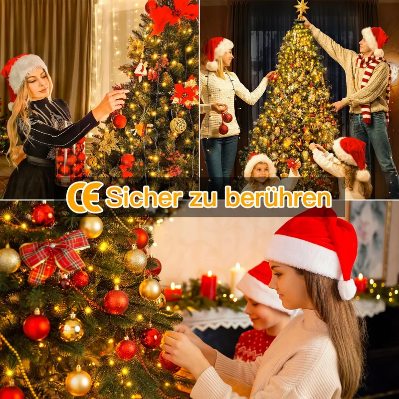 OLLNY Warm Witte Lichtketting Waterdicht 8 Standen — foto 7