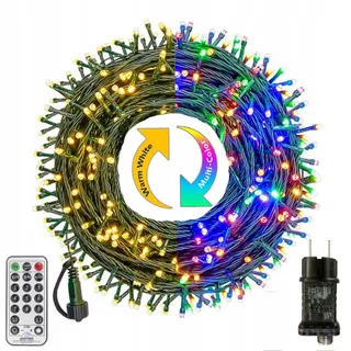 BOWFAR Kerstverlichting 11 Modi 10M 900 LED — miniatuur 1