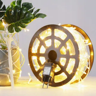 GLOBALINK Kerstverlichting Buiten 100M 500LED Waterdicht IP44 — miniatuur 2