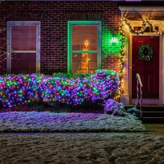 SALCAR Koperdraad Lichtketting Multicolor 10M 100LED — miniatuur 4