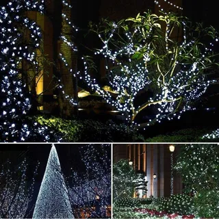 NEXVIN Kerstverlichting Wit Binnen Buiten 20M 200 LED — miniatuur 6