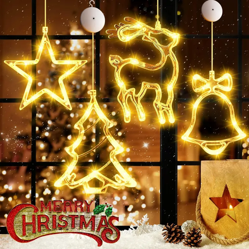 VASIN Kersthangers Decoratie Kerstboom Lichtjes 40 LED — foto 1