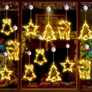 VASIN Kersthangers Decoratie Kerstboom Lichtjes 40 LED — miniatuur 6