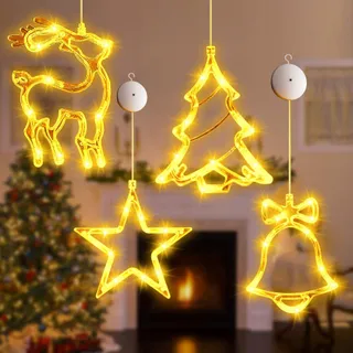 VASIN Kersthangers Decoratie Kerstboom Lichtjes 40 LED — miniatuur 4