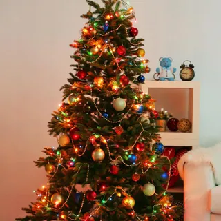 SALCAR Kerstboomverlichting Waterdicht Multicolor 350 LED 3M — miniatuur 7