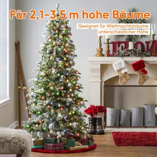 SALCAR Kerstboomverlichting Waterdicht Multicolor 350 LED 3M — miniatuur 5