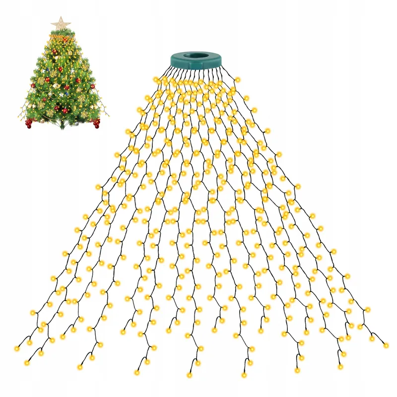 CSHARE Kerstboomverlichting 8 Standen IP44 3M 592 LED — foto 1