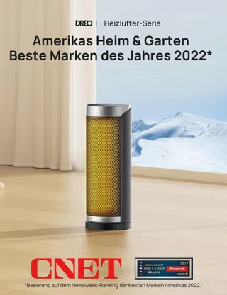 DREO Energiezuinige Keramische Kachel Stil Afstandsbediening 70 Oscillatie — miniatuur 8