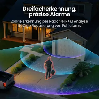 AOSU T2 Ultra 4x Solar Camera 4K UHD WiFi 360° Zonder Abonnement — miniatuur 7
