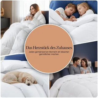 UTOPIA BEDDING Dekbed Alle Seizoenen 240x260 Microvezel 280 GSM — miniatuur 5