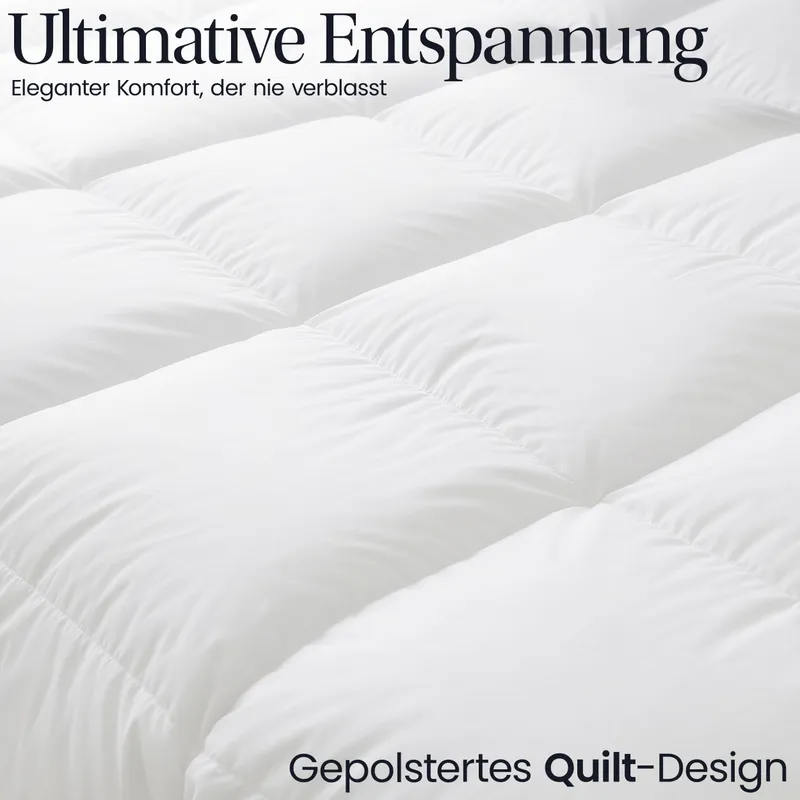 UTOPIA BEDDING Dekbed Alle Seizoenen 240x260 Microvezel 280 GSM — foto 7