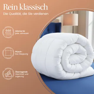 UTOPIA BEDDING Dekbed Alle Seizoenen 240x260 Microvezel 280 GSM — miniatuur 6