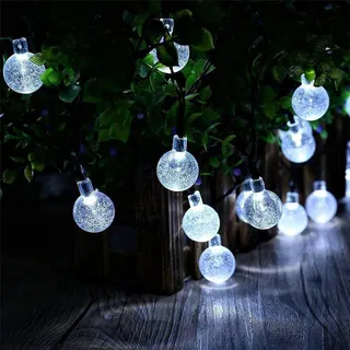 LEZONIC Solar LED Tuinverlichting 7M 50 Diodes IP65 8 Modi Terras — miniatuur 3