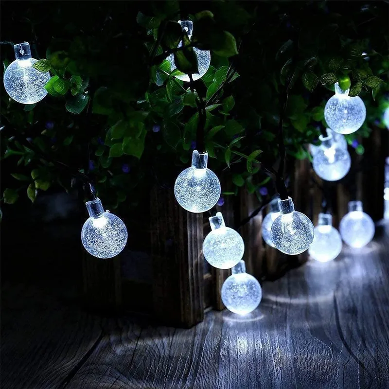 LEZONIC Solar LED Tuinverlichting 7M 50 Diodes IP65 8 Modi Terras — foto 3