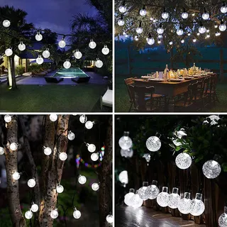 LEZONIC Solar LED Tuinverlichting 7M 50 Diodes IP65 8 Modi Terras — miniatuur 6