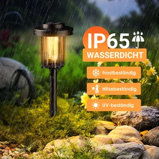 SOLPEX Solar Tuinlampen 6 Stuks Grondspot Waterdicht — miniatuur 3