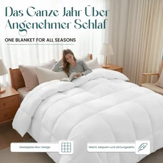 UTOPIA BEDDING Dekbed Alle Seizoenen 220x260 370 GSM Microvezel — miniatuur 2