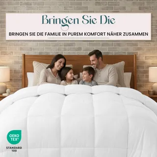 UTOPIA BEDDING Dekbed Alle Seizoenen 220x260 370 GSM Microvezel — miniatuur 4