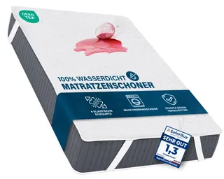 UTOPIA BEDDING Matrasbeschermer Waterdicht 120x190cm — miniatuur 1