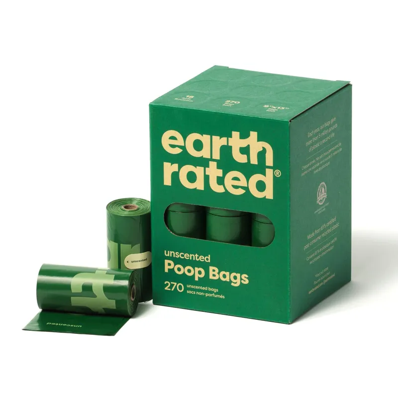 EARTH RATED Hondenpoepzakjes Biologisch Afbreekbaar Geurig 270 St — foto 1