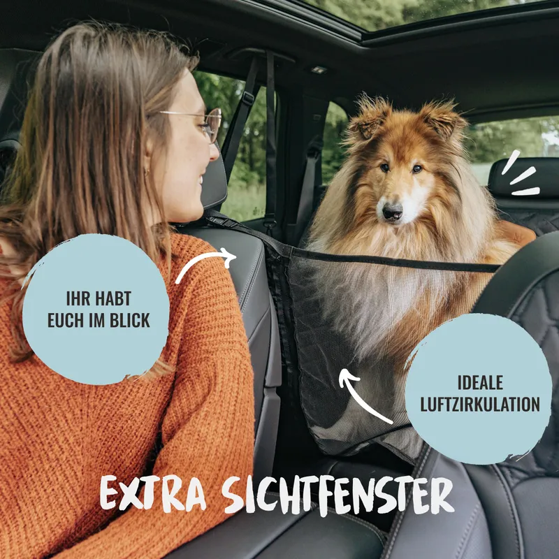 RUDELKONIG Beschermende Autodeken Hond Achterbank Waterdicht — foto 4