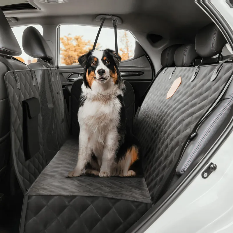 RUDELKONIG Beschermende Autodeken Hond Achterbank Waterdicht — foto 1
