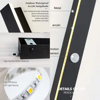 ANKBOY LED Buitenwandlamp Met Bewegingsmelder — miniatuur 8
