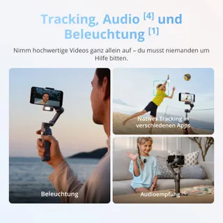 DJI Osmo Mobile 8 Gimbal Stabilisator Advanced Tracking Combo AI — miniatuur 3
