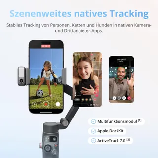 DJI Osmo Mobile 8 Gimbal Stabilisator Advanced Tracking Combo AI — miniatuur 2